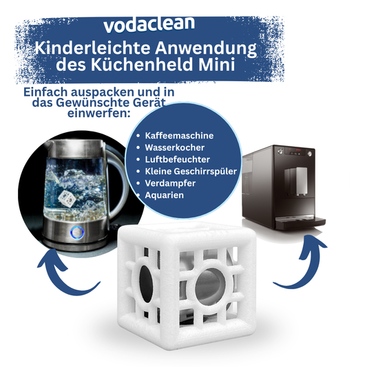kaffeemaschine entkalken mit vodaclean