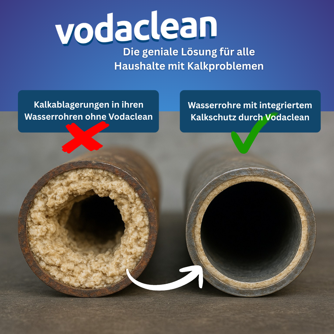 Vodaclean Bodyguard - Komplett Kalk-Schutz für dein Zuhause