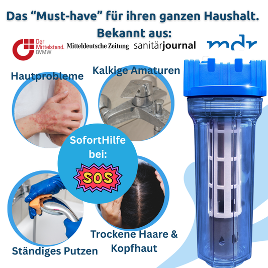 Vodaclean Bodyguard - Komplett Kalk-Schutz für dein Zuhause