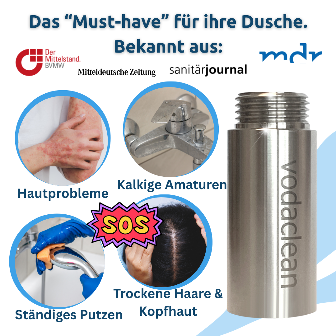 Duschheld | Spürbar weiches Duschwasser für Haut und Haare– ganz ohne Aufwand