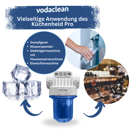 Küchenheld Pro - Für Küchengeräte mit Wasseranschluss