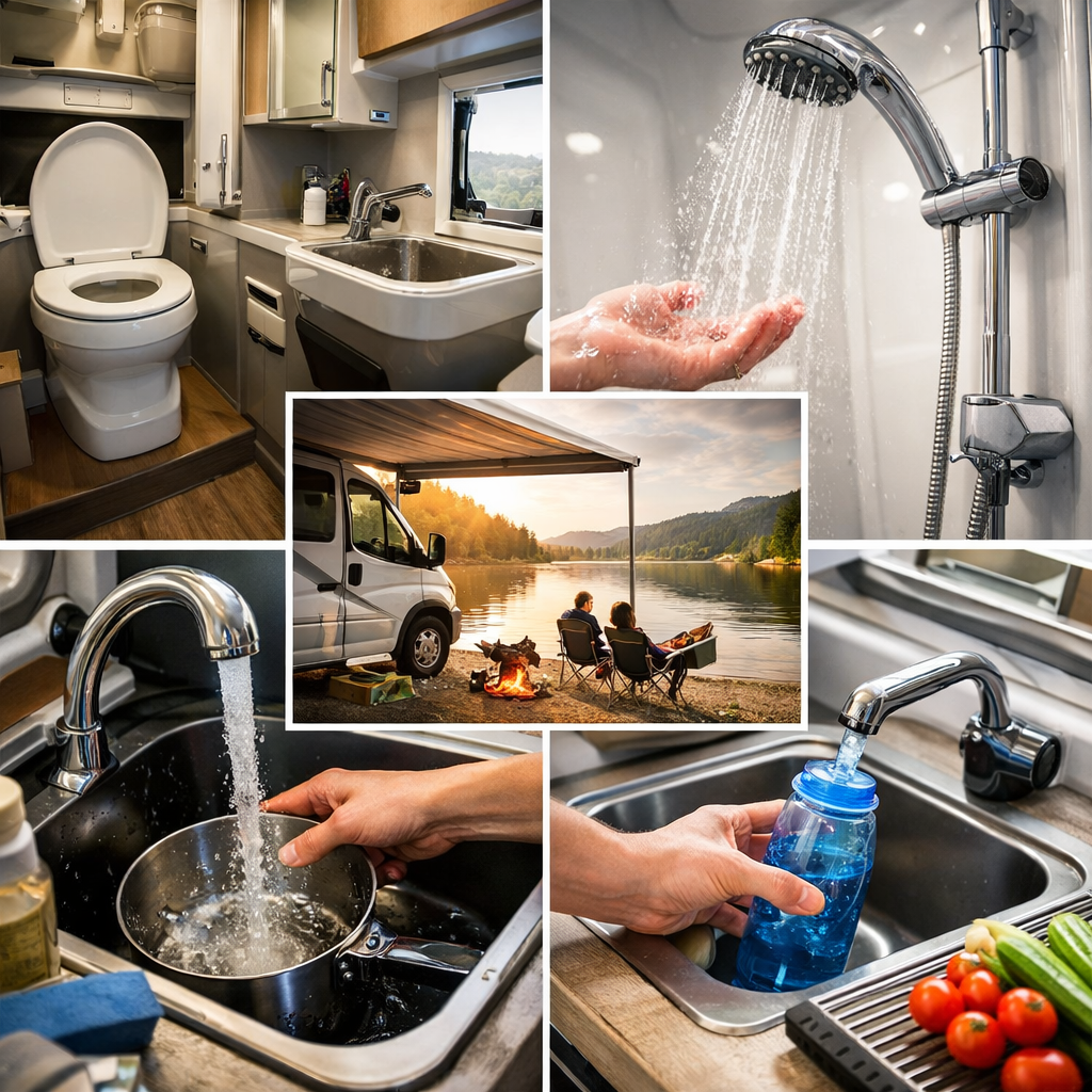 Travelguard Accessory Set for Kitchen Hero Pro | For clean water systems in RVs, caravans & boats