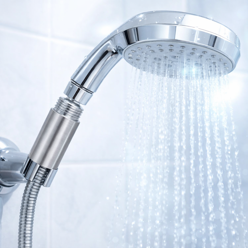 Duschheld | Für eine Dusche ohne Kalkflecken und spürbar weiches Duschwasser für Haut und Haare