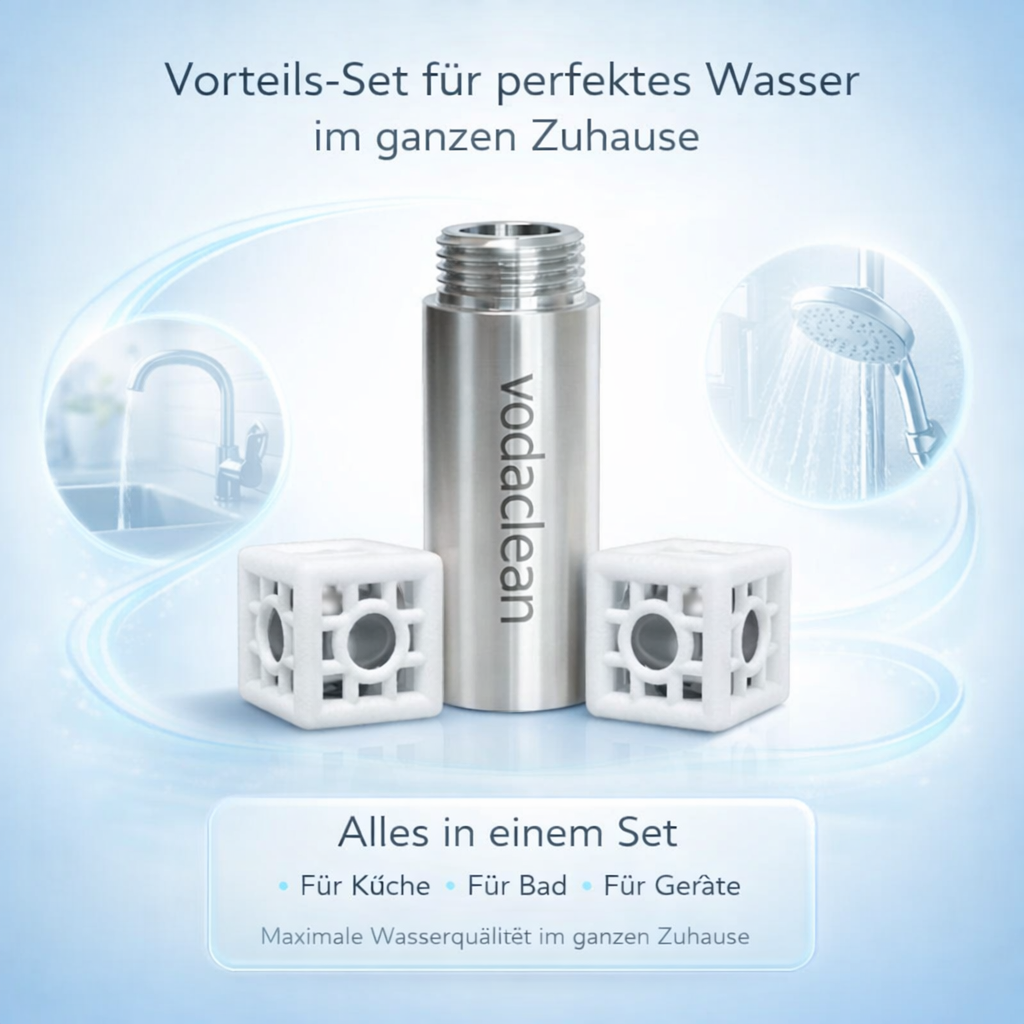 Vodaclean Spar Set - Kaffeemaschine/Wasserkocher & Dusche & Geschirrspüler