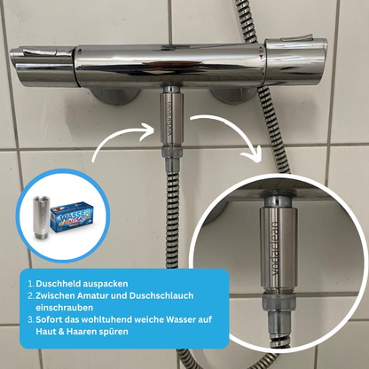 Vodaclean Spar Set - Genieße köstliches Wasser und befreie Bad und Küche von lästigem Kalk