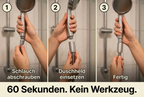 entkalken mit dem duschheld von vodaclean