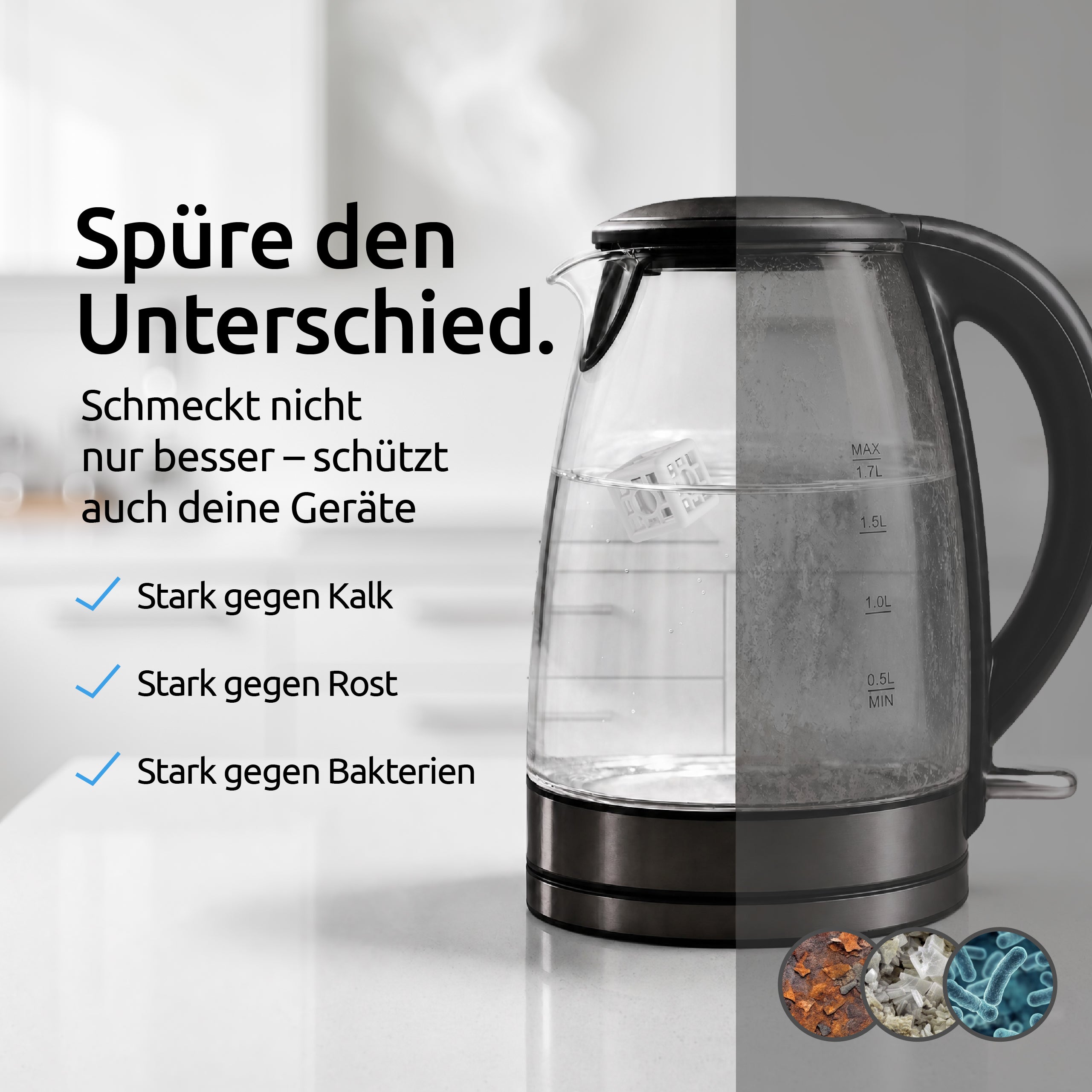 Kitchen Hero Mini - Descaling kettles &amp; coffee machines made easy