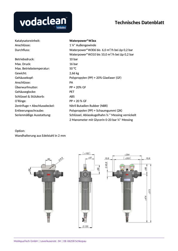 vodaclean Waterpower - Physical Water Treatment for Commercial and Real Estate