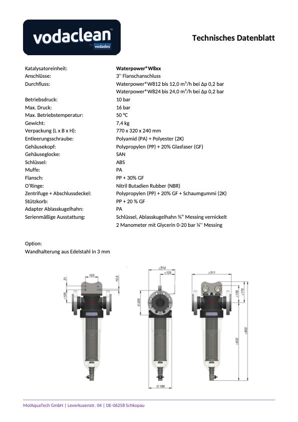 vodaclean Waterpower - Physical Water Treatment for Commercial and Real Estate