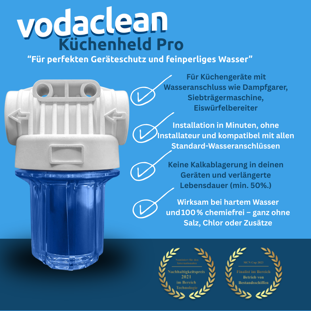 Wasser entkalken mit vodaclean